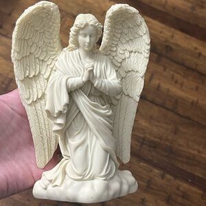 Life Symbols Hand Painted Angel Praying Figurine